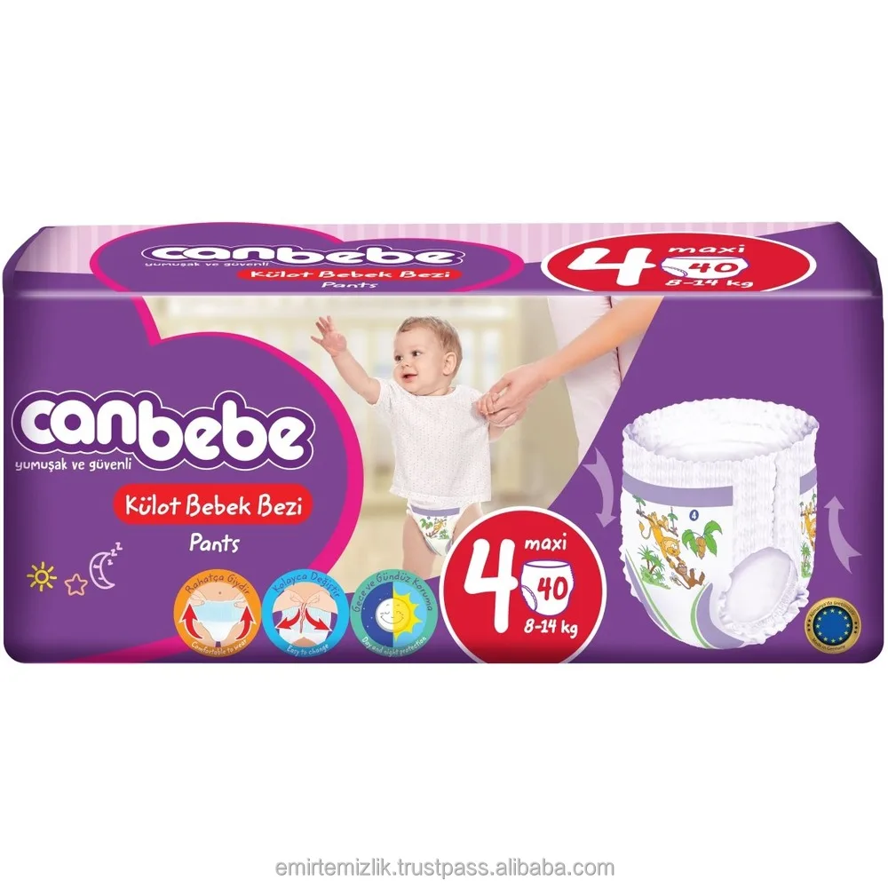 FOR CANBEBE PANTS BABY DIAPERS NO:4 40 