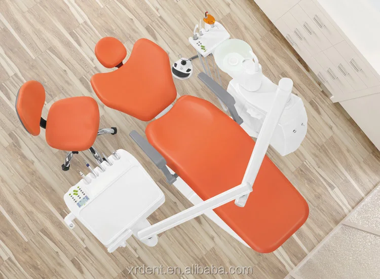Fashionable Floor Type Mainly Orange Best Dental Chair For Sale Buy