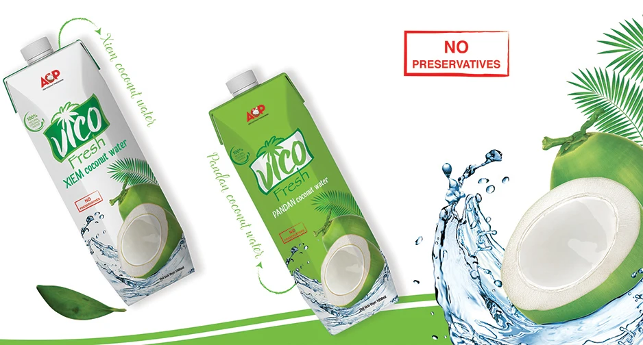
NATURAL COCONUT WATER - UHT TREATMENT - OEM AVAILABLE 