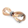 QUICK CHARGE 3.0 STAINLESS STEEL REVERSIBLE USB CABLE 1m *umo1-005