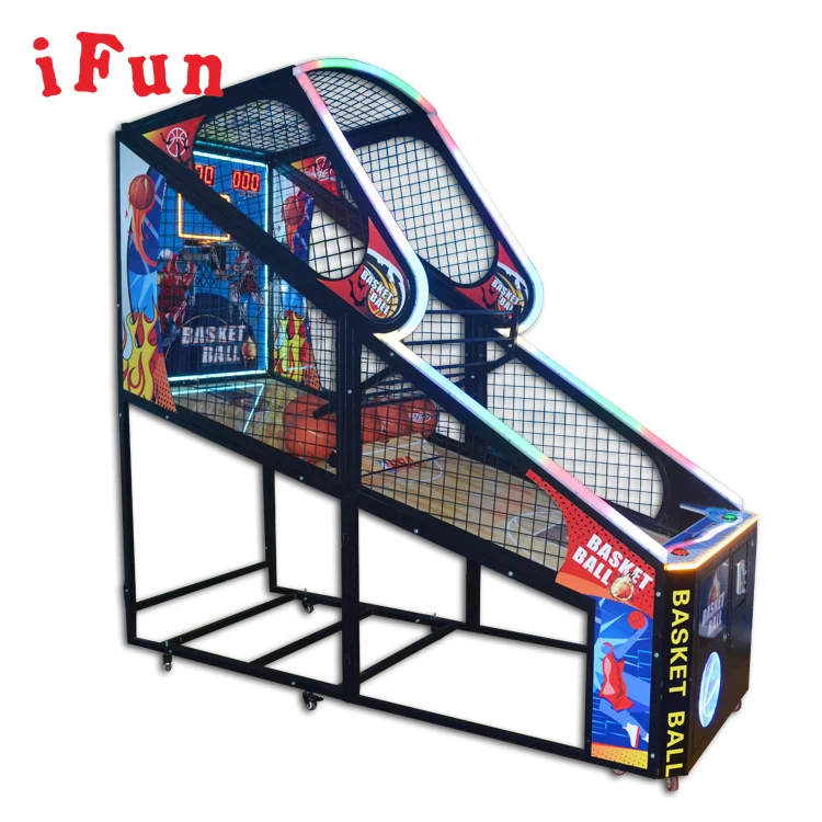 

indoor electronic basketball hoop arcade game machine