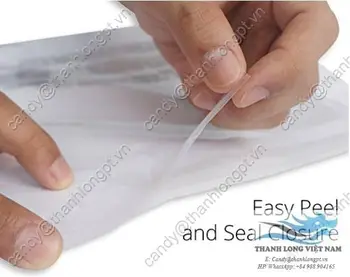 Pe Plastic Bag Self Adhesive Strong Tough Bags Vietnam Manufacturer Adhensive Seal Resealable