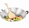 Factory Outlet Malaysia Made 35cm~48cm High Quality Aluminium Chinese Two Handle Pan Wok