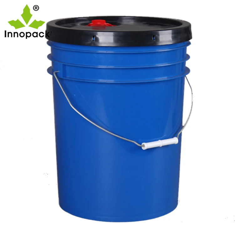 5 Gallon Plastic Food Grade Buckets With Pour Spout For Packaging
