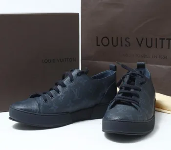 High Quality Used Brand Louis Vuitton Go1115 Blue Sneaker Shoes For Bulk Sale. - Buy Sneakers ...