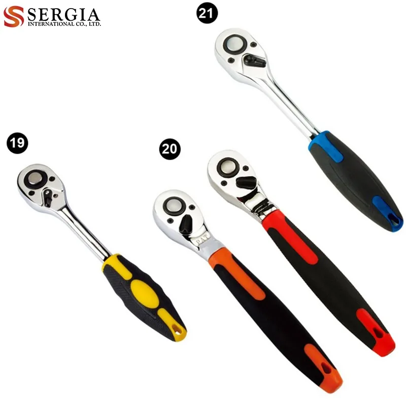 Taiwan 1/2" 1/4" 3/8" Adjustable Socket Wrench Ratchet Handle Buy