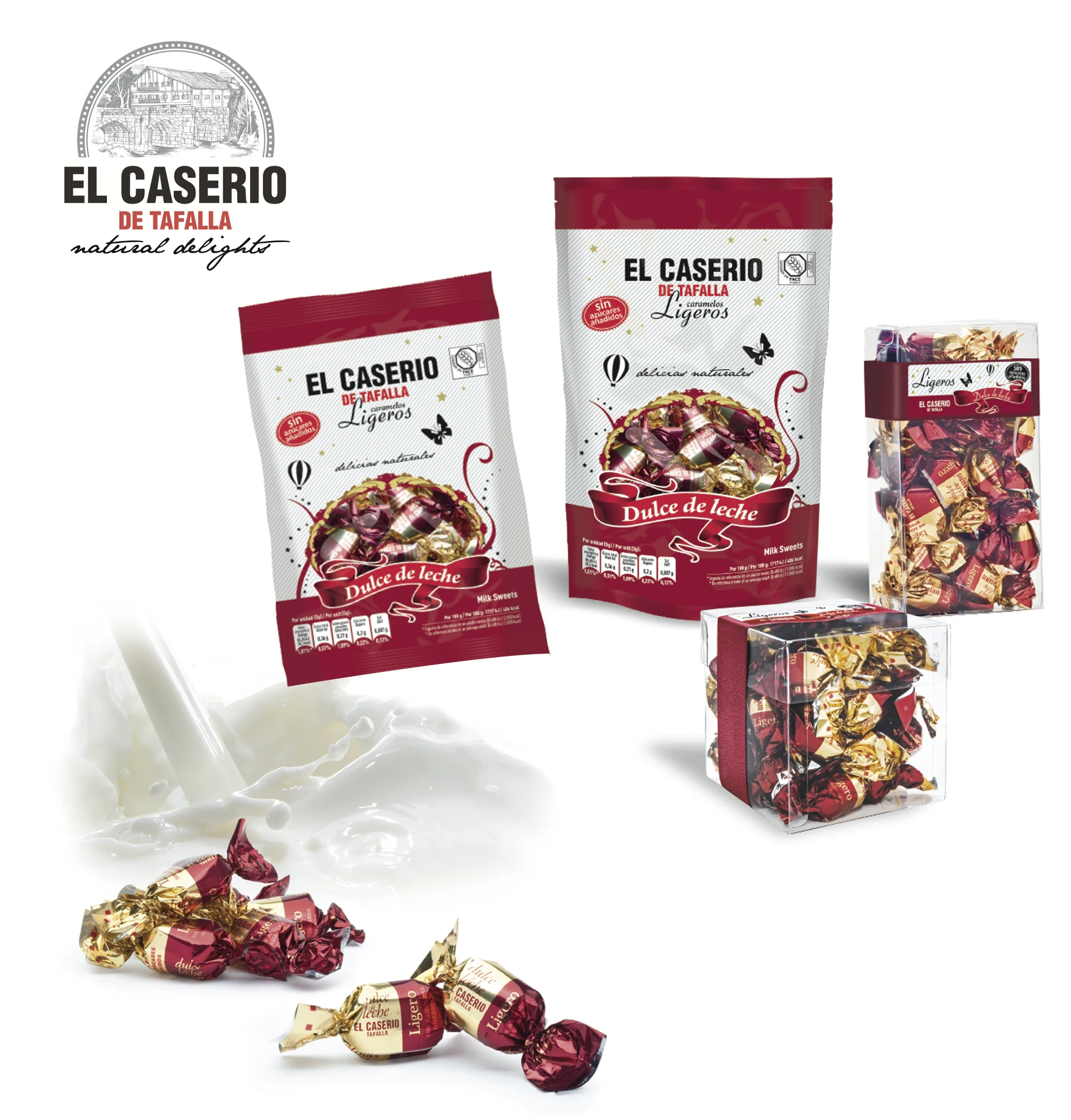 
Spanish Halal Light Milky Soft Candy - Coffee Flavour | El Caserio 