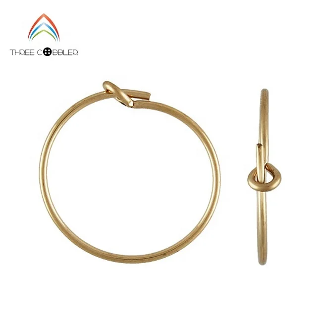 

High Quality 14k gold filled earrings circle hoop earrings accessories