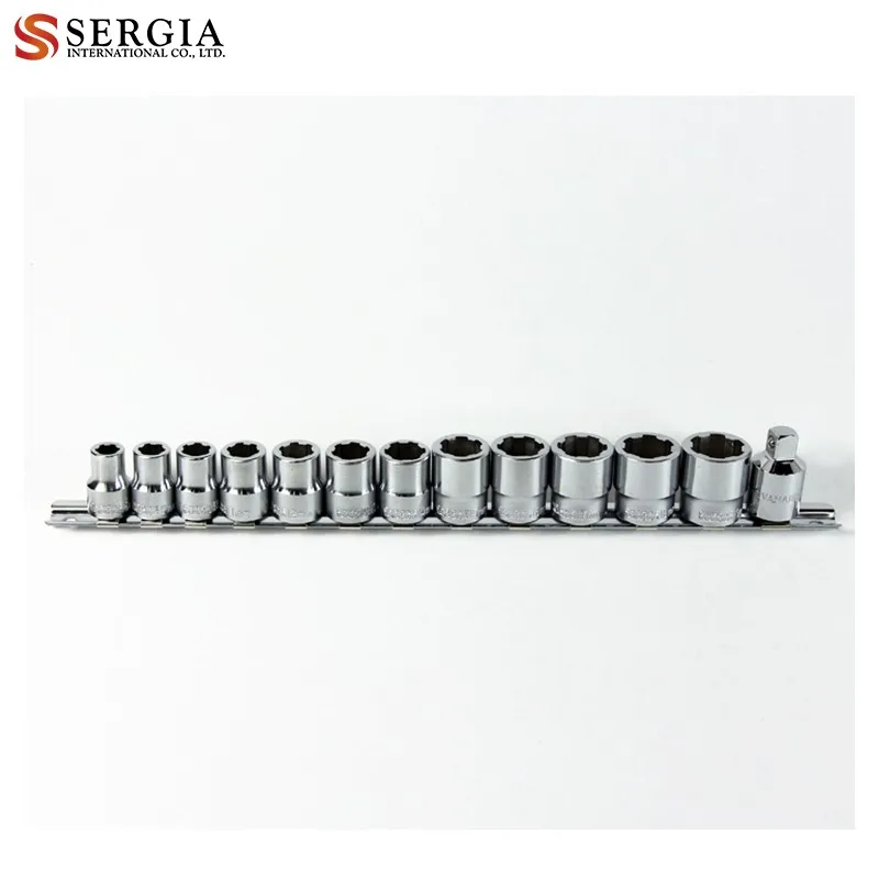 Taiwan 8 To 19mm 13pcs 3/8" Grip Tite German Socket Set Buy Socket