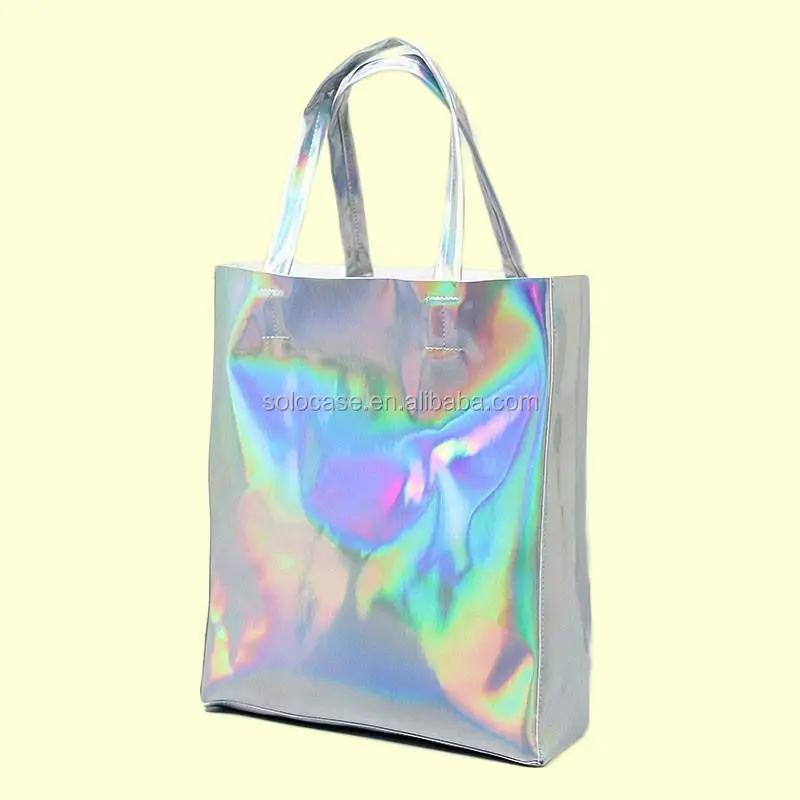 Holographic PVC Tote Bag