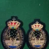 Blazer Handmade Highland Crown Badges Art Work Bullion Wire High Quality