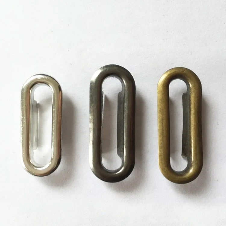  Plating metal eyelet for clothing shoes   curtain Small Tourniquet eyelets 17mm x 11mm