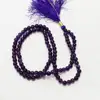 Natural Amethyst 6 mm Round Plain Beads, Loose Gemstone 23 inch full Strand Beads