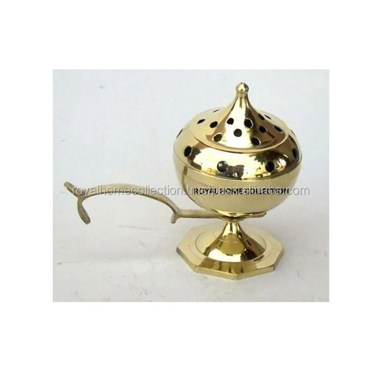Hanging Design Brass Incense Burner Incense Holder Hanging Cone Incense