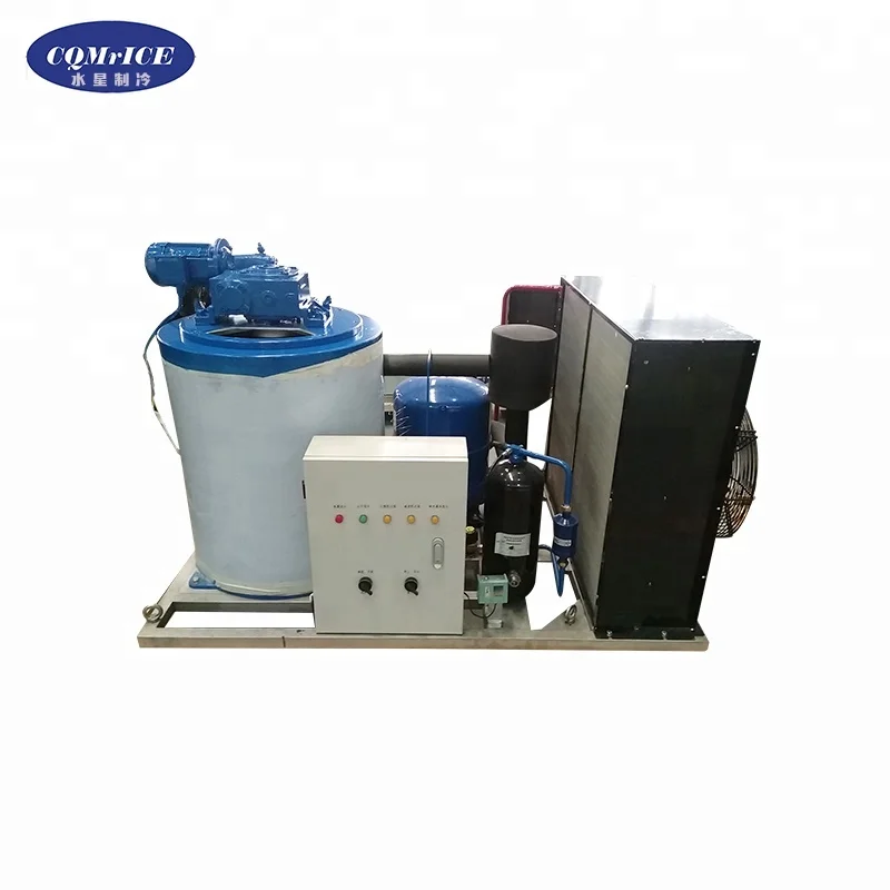 
600 kg per day ice cube machine ac evaporator coil evaporator condenser unit price 