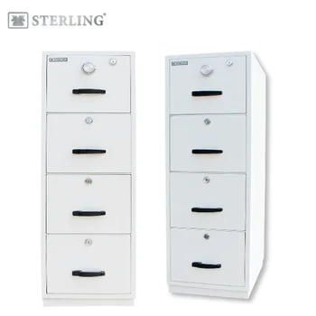 Sterling 4 Drawer Fire Resistant Filing File Cabinet Buy Fire Proof