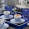 Porcelain Coffee and Tea Sets 6pcs Cups and Saucers Turkish Coffee Set