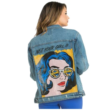 cheap girls denim jacket