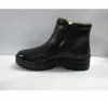 UNISEX ANKLE COW-LEATHER BOOTS WITH CONVERTIBLE SNOW-SPIKES ON TR-SOLE