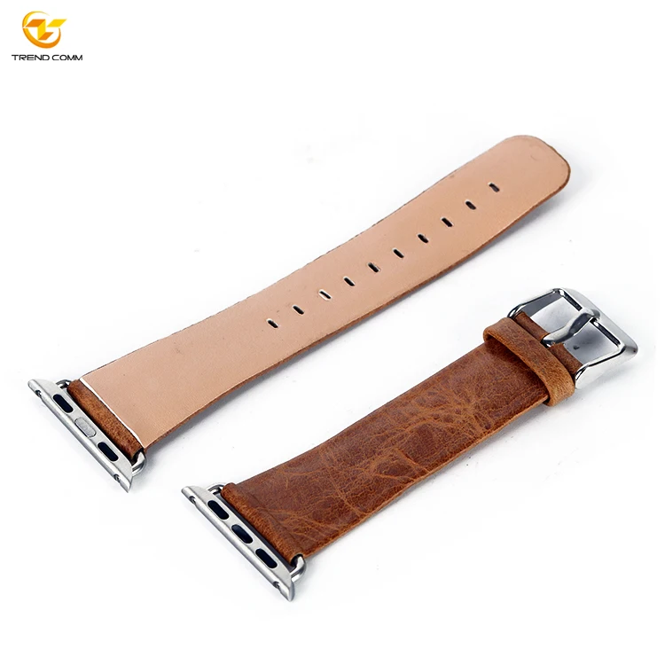 

Men Luxury Real Leather Band Bracelet Watches For Apple Watch