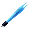 Adson Microsurgery Fine Tip Blue Bipolar Forceps 2 Pin US Type Connector 12cm