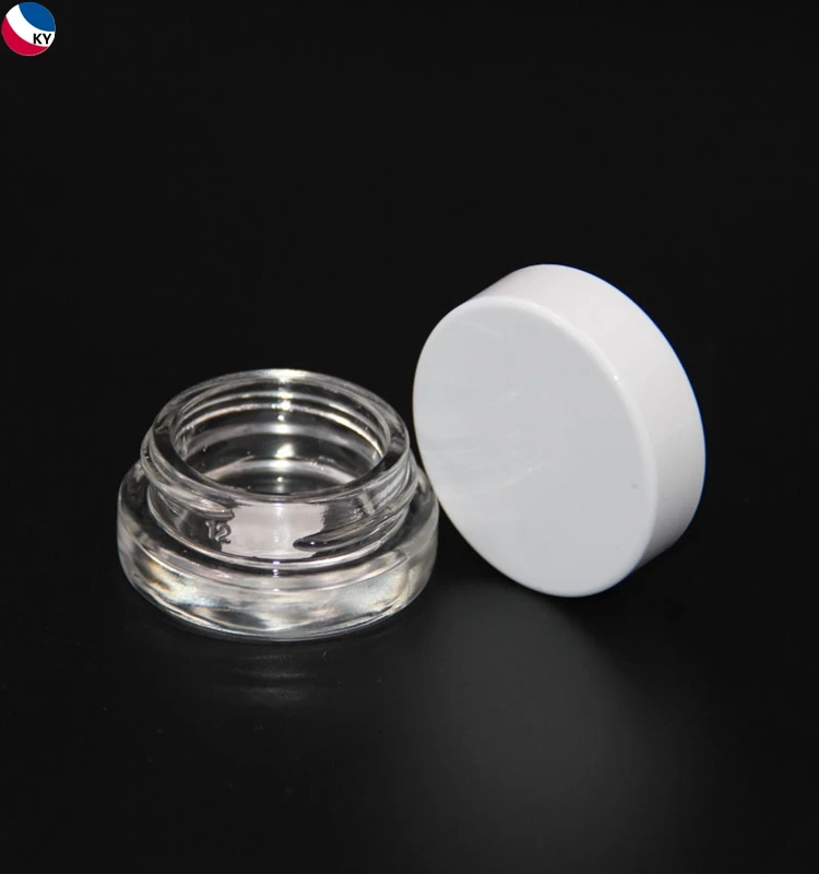 Lip Balm Container 5ml 3 Ml Cosmetic 6g Glass Jar For Eye Cream Lip