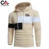 Quality control OEM low price wholesale man's plain Longline Hoodie