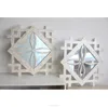 Wholesale mother of pearl mosaic square mirror wall decor object