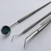 Dental examination oral cavity checker/mirror, explorer, pliers stainless steel