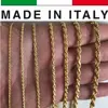 Men's Women's Real 14k Gold Over Solid 925 Sterling Silver Rope Chain 1.5-5mm -Made In Italy- SHIPS FROM USA