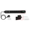 Vertical, total-based measurable&socket-based manageable IP PDU with On/Off timer capability 1 phase, 6 Sockets Schuko, 16A