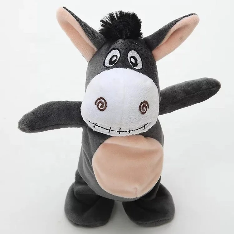Electric Recordable Singing And Talking Donkey Toy Buy Talking Donkey