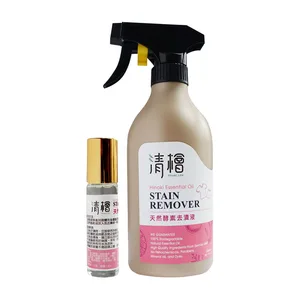 Image of natural elements essential oils stain remover clothes