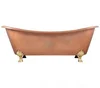 Nice Shining Copper Material Solid Copper Bath Tub