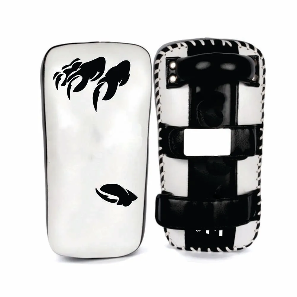 
Cow Leather Kick Shields Kick Boxing Muay Thai Training Punch 