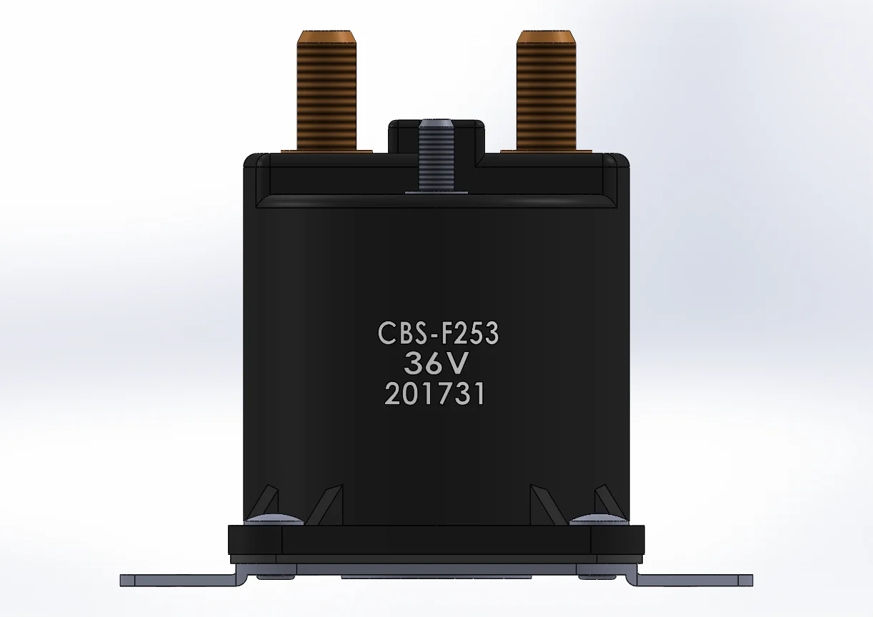 Cbsf253 Motor Starter Relay Copper Contact 4 Terminal 36v Solenoid