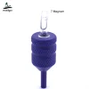Meanique OEM Silicone E.O. Gas Pre-sterilised Single packing tattoo kit Disposable 7 magnum Soft Blue grip tip