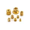 M2.5 Brass Multi Headed Straight Knurled Micro Brass Insert Nuts