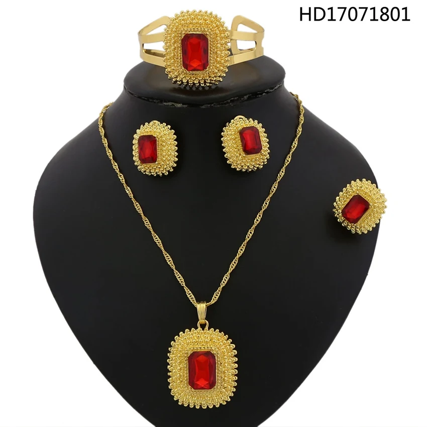 

Traditional Ethiopian Cremation Jewelry Gold Bar Necklace Baby Jewelry Sets, Any color is avaliable