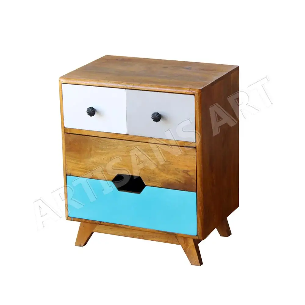 Mid Century Solid Wood Retro Style Bedside Wooden Multicolor Shelf Drawer Bedside Cabinet Contemporary Wooden Nightstands Buy Reclaimed Wood Nightstand Wooden Bedside Indian Bedside Cabinets Product On Alibaba Com