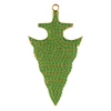 Chrome Diopside Micro Setting Pave Arrow Design Pendants Wholesale Gemstone Jewelry