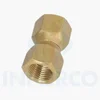 Manufacturer cnc turning brass pipe fitting