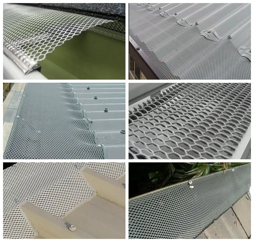 Aluminium Expanded Roof Gutter Guard Mesh Buy Aluminium Expanded Mesh