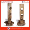 Cylinder True Red ( Standing Wine Rack - Wooden Recycle Standing Wine Racks & Bottle Holders )