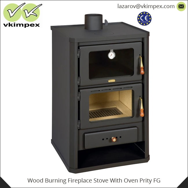 Wood Burning Fireplace Stove With Oven Prity Fg Buy Wood