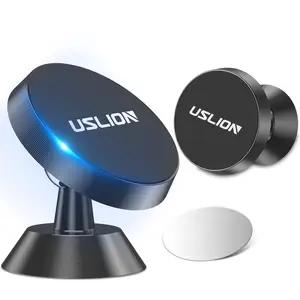 USLION 360° Rotating Magnetic Car Phone Holder