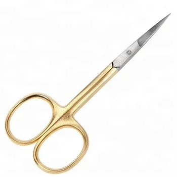 gold nail scissors