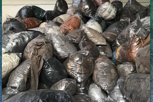 
grain nabuk scraps leather selected 