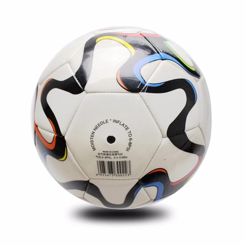 Wholesale Promotional Leather Custom Cheap Match Thermal Bonded Soccer Ball In Bulk Size 5
