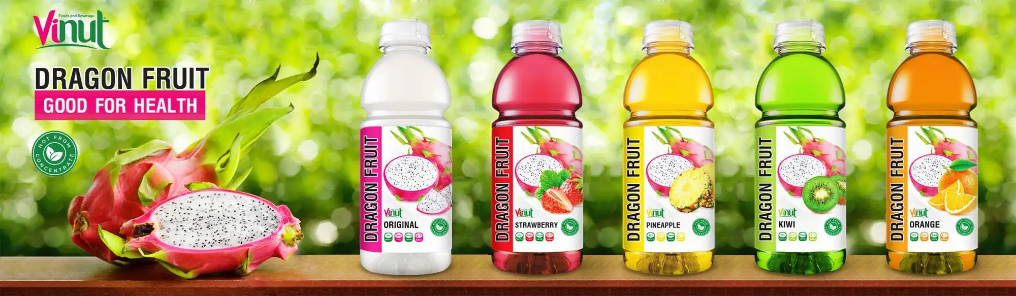 525ml Bottle Dragon Fruit Juice With Strawberry Drink Buy Fresh